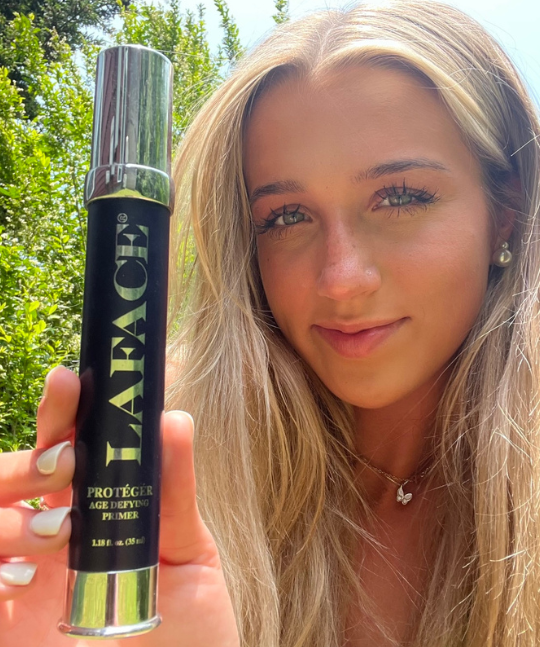 LAFACE brand affiliate holding LAFACE Proteger Primer